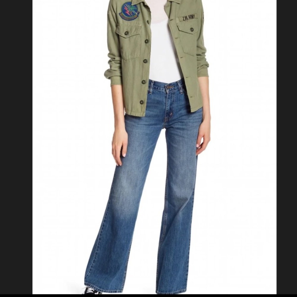 Levi’s High Rise Wide Leg Jeans